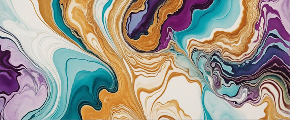 Luxury abstract fluid art alcohol ink pattern with marble texture