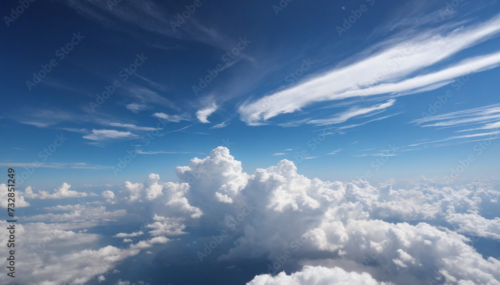 Canvas Prints abstract cloudscape: a play of light and shadow in the sky