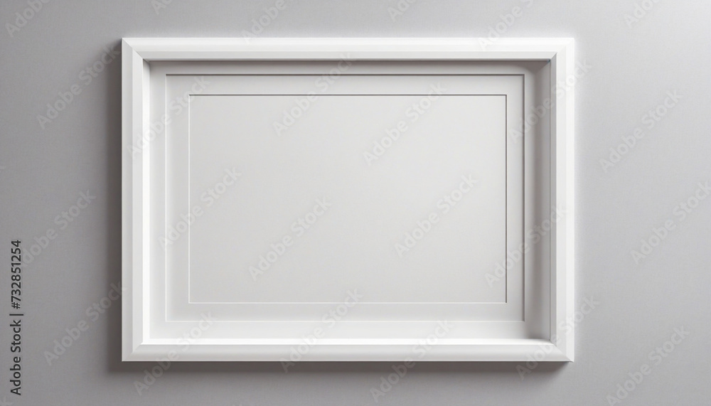 Poster create stunning corporate identity designs with realistic vector photo frames hanging on a transpare