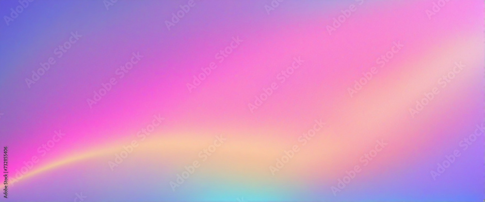 Poster soft holographic gradient with textured background
