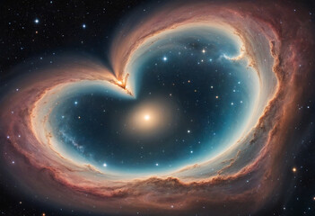 Galactic Love: Heart in the Stars