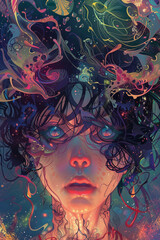 woman face