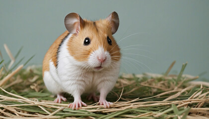 Clear PNG of a hamster without background