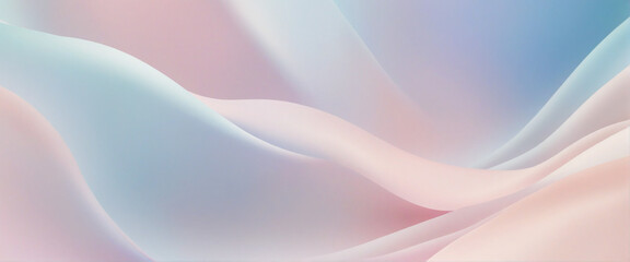 Soft Gradient Abstract Background with Subtle Hues - Delicately Elegant - obrazy, fototapety, plakaty