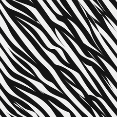 Classic monochrome striped seamless pattern with a sophisticated and harmonious design