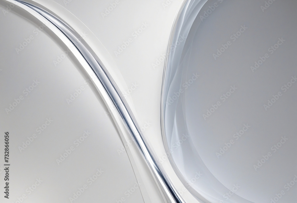 Poster abstract flowing lines at the bottom of a background