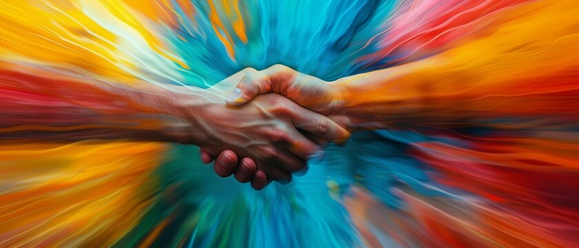Corporate Handshake: A Symbol of Professional Agreement

