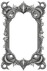 Dragon Border Frame PNG Transparent Background