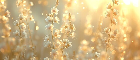 Dreamy Meadow: Soft Focus Floral Bliss


