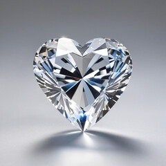 Heart-shaped gemstone, valuable jewelry