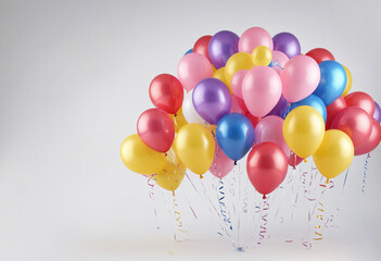 Vibrant balloons for festive occasion