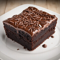 Brownie Brownie on Transparent Background