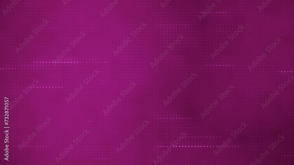 Poster animated abstract magenta big data technology background, motion of digital data flow, virtual hi-te
