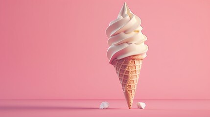Ice cream logo design - obrazy, fototapety, plakaty