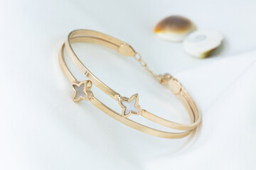 Rosegold Bracelet with white MOP