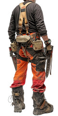 Chainsaw Person Chaps Isolated