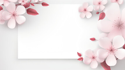 Aesthetic Flower Greeting Card"