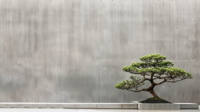 minimalist wallpeper of zen gerden japan,copy space.