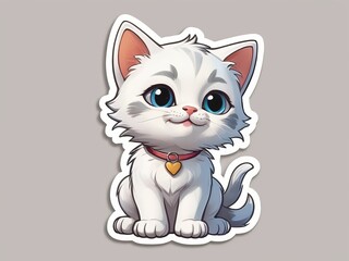 Cartoon cute illustration kitty