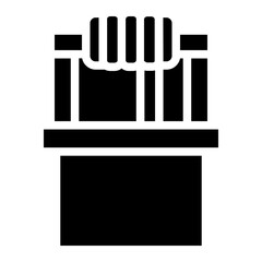 Water Well glyph icon