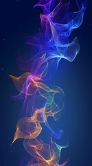 Obraz premium abstract blue background