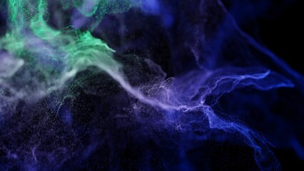 3D particles sytem with emmisive lights