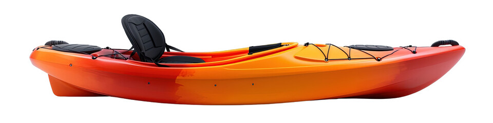 kayak boat isolated