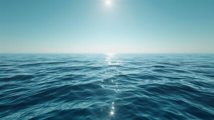 Obraz premium 青空と海