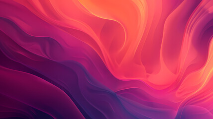 Obraz premium Vibrant Abstract Color Swirls Digital Art Background