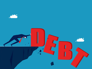 Financial freedom. pushes away debt