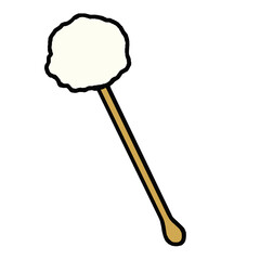 耳かき　イラスト
