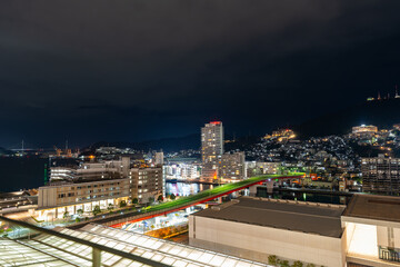 長崎県 稲佐山方面の夜景