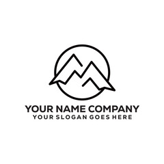 Logo Montaine in circle