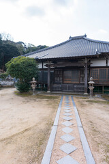 【縦写真】山口県下関市の笑山寺