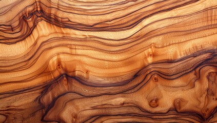 Close up view of natural wooden texture