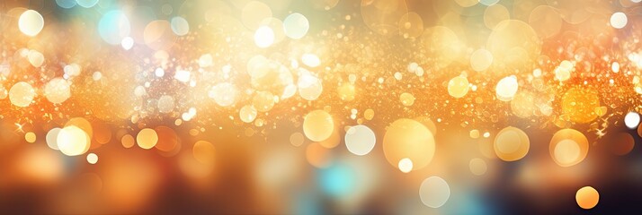 Dreamy light sparkling bokeh background,