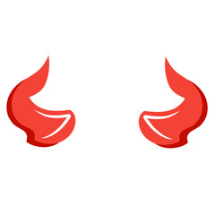 devil horn vector icon