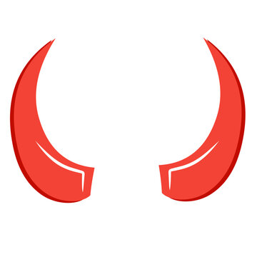 devil horn vector icon