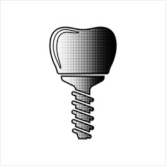 Dental Implant Icon Y_2202001