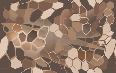 seamless camouflage pattern for army uniform