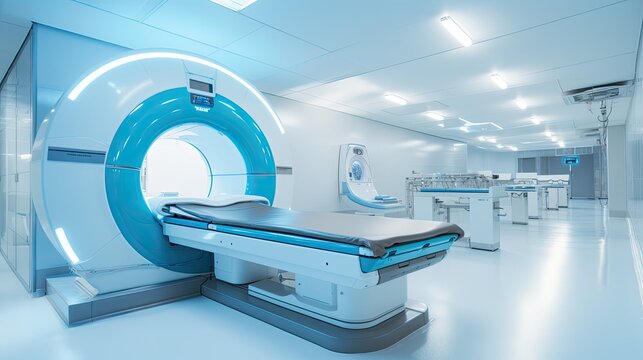 Magnetic resonance imaging, medical products, real products, 