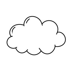 Cloud Line icon.