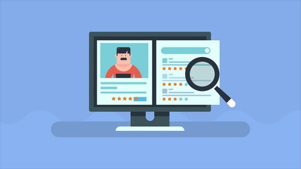 SEO expert, Search engine optimization professional, Digital marketer offering SEO service, 5 star rated SEO expert providing SEO services, 4K animation video clip