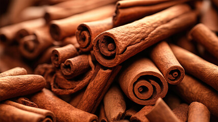 Cinnamon Background: A Warm andpicy Touch