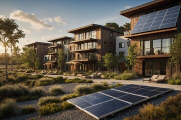  world of sustainable luxury with Solar-Powered Living. Picture yourself in a diverse community of multifamily homes, each uniquely designed with solar panels to provide eco-friendly energ