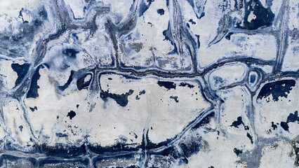 Blue designed grunge texture background with space for text or image