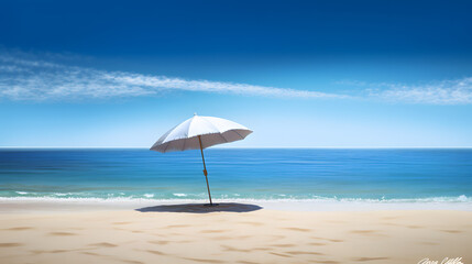 An animated beach.
Generative AI