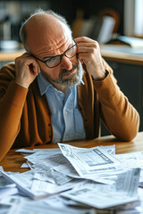 Individual struggling to pay taxes