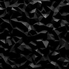Abstract triangle Low Polygon background wallpaper texture 3d render	
