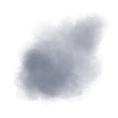 grey abstract watercolor brush background.
